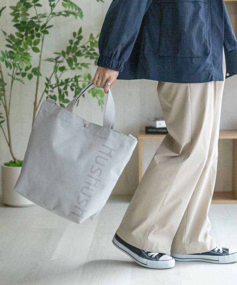 HusHusH  ロゴ入りトートバッグ商品画像-10