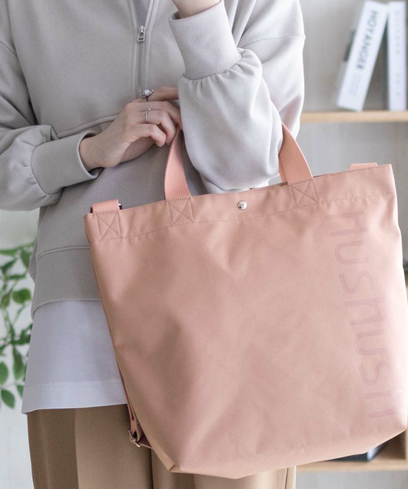 HusHusH  ロゴ入りトートバッグ商品画像-17