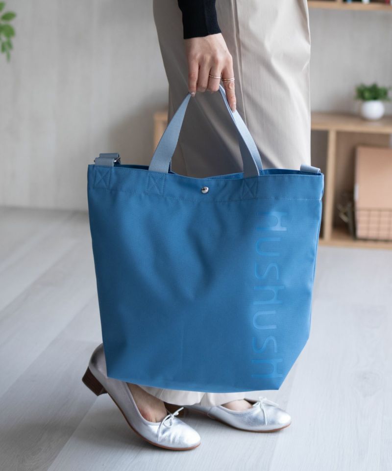 HusHusH  ロゴ入りトートバッグ商品画像-18
