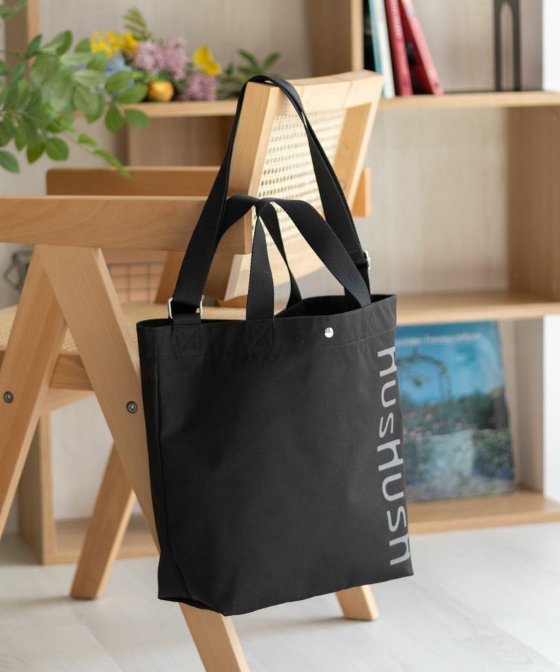 HusHusH  ロゴ入りトートバッグ商品画像-28