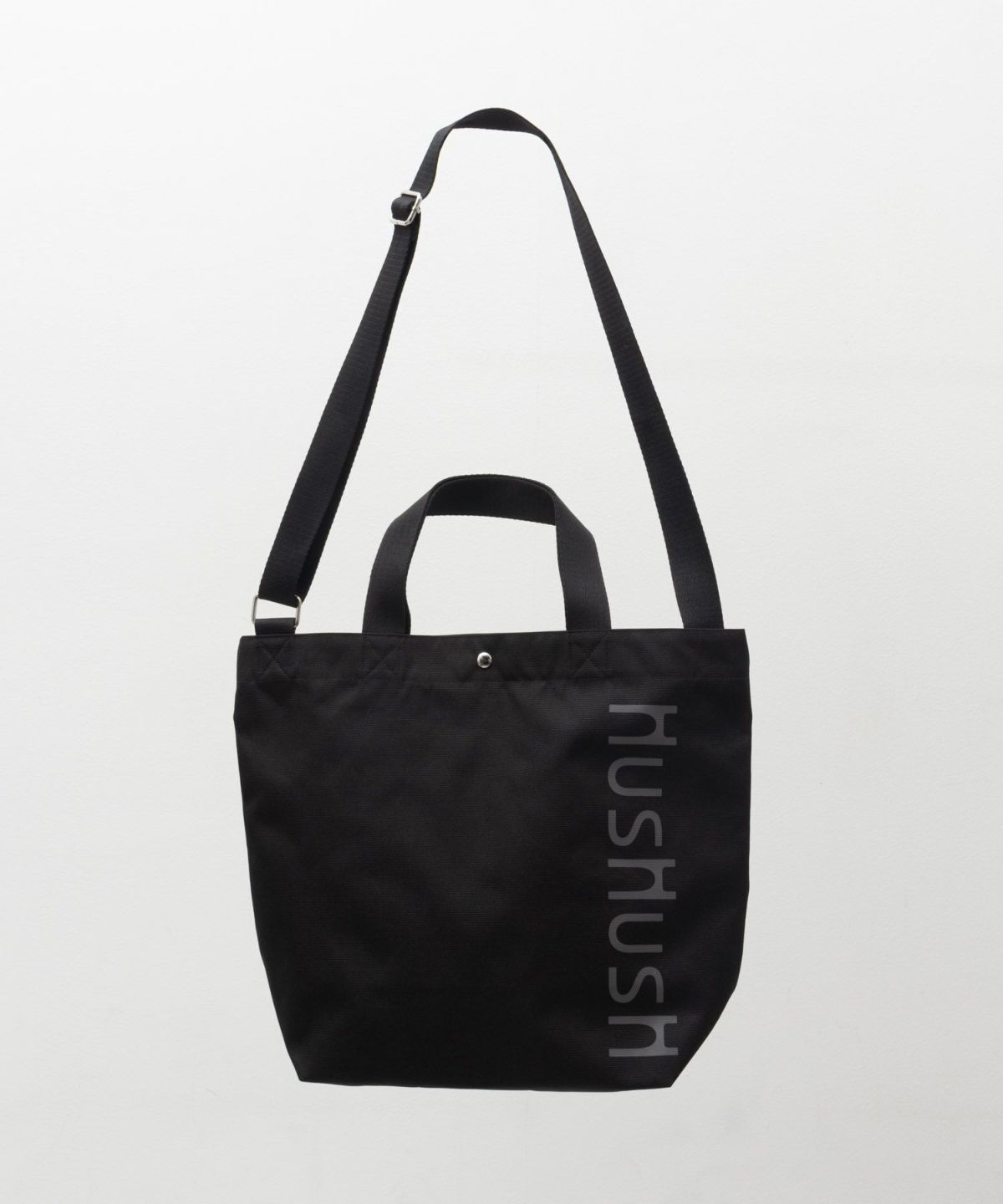 HusHusH ロゴ入りトートバッグ