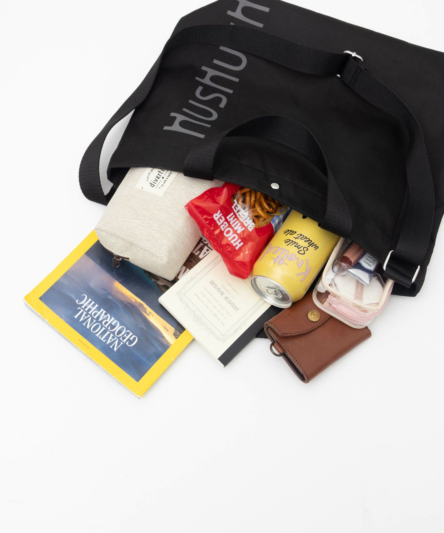 HusHusH ロゴ入りトートバッグ商品サムネイル-39