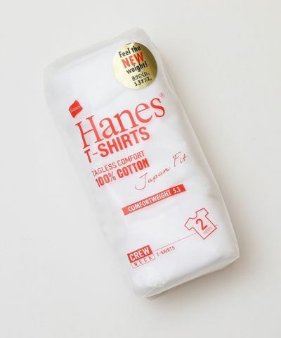 Hanes  JAPAN FIT 2P クルーネックTシャツ メンズ