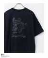 Tom and Jerry 合皮ワッペン半袖Tシャツ メンズ メール便 対応商品商品サムネイル-1