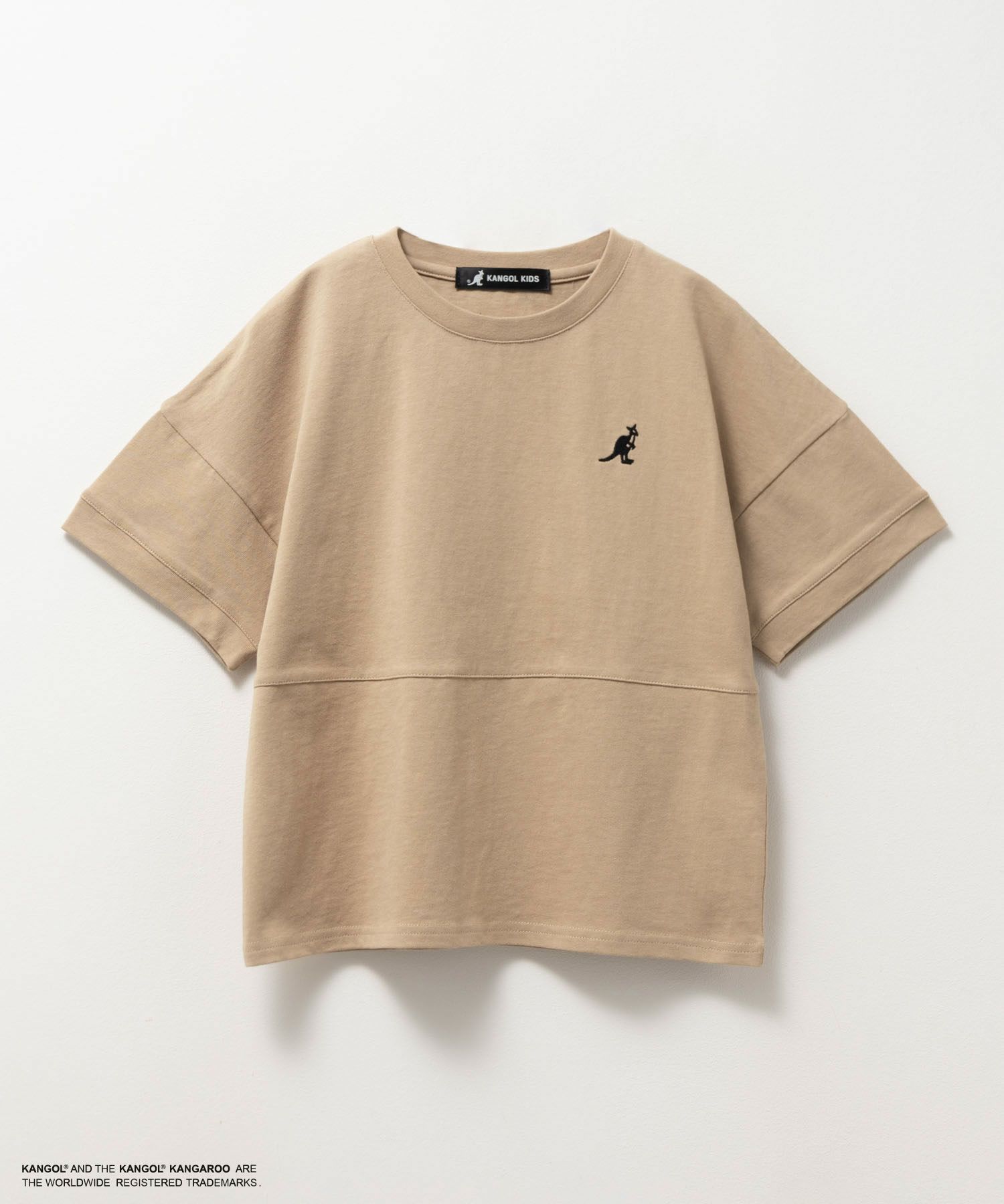 KANGOL  ビッグロゴ半袖Tシャツ キッズ メール便 対応商品商品サムネイル-3