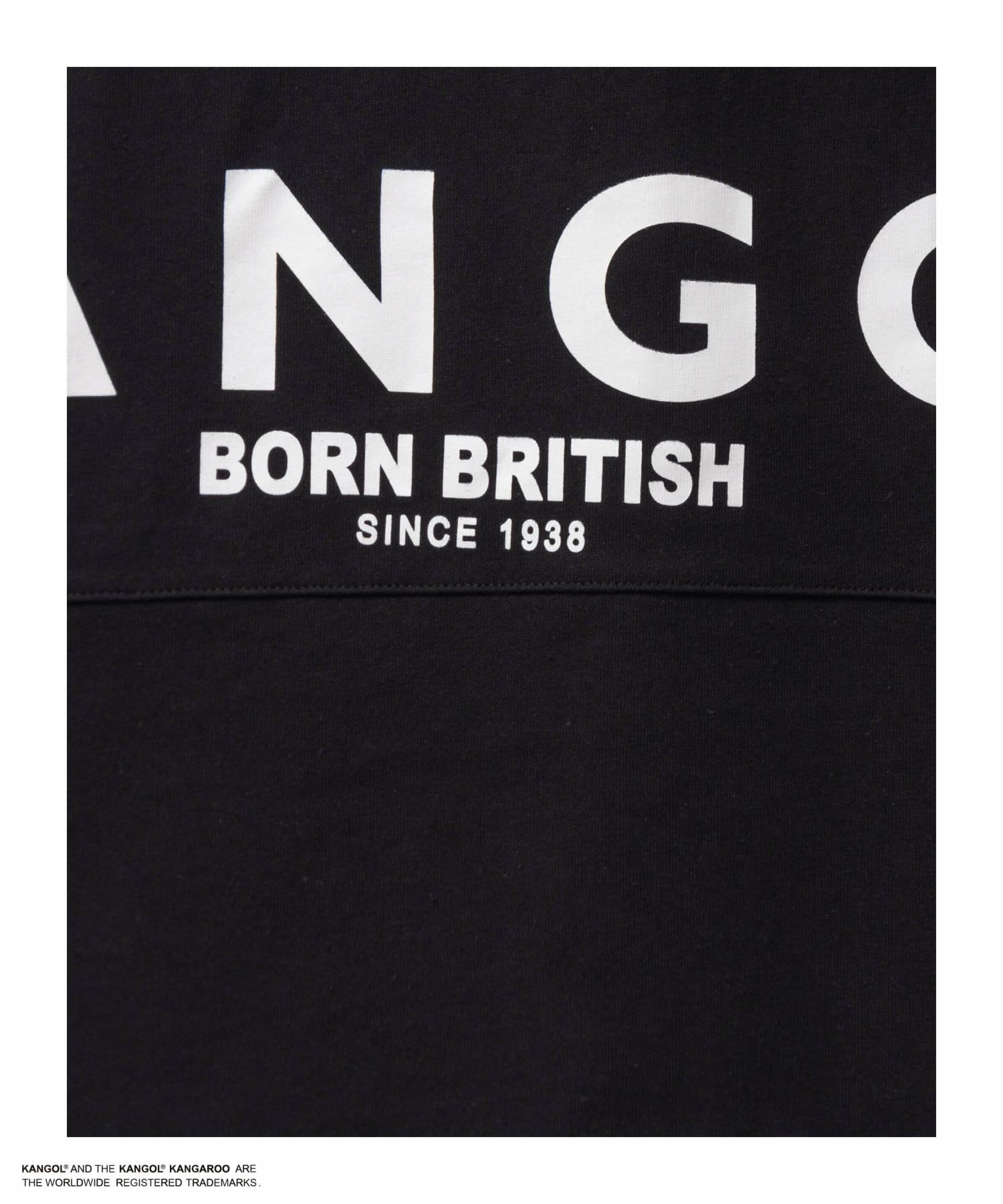 KANGOL  ビッグロゴ半袖Tシャツ キッズ メール便 対応商品商品サムネイル-8