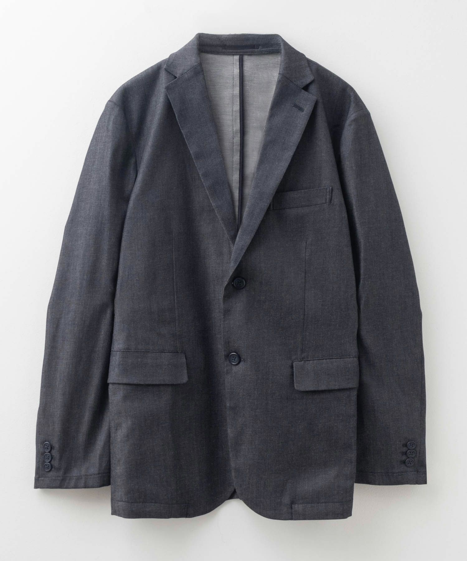 NAVY  デニムライクジャケット メンズ商品画像-17