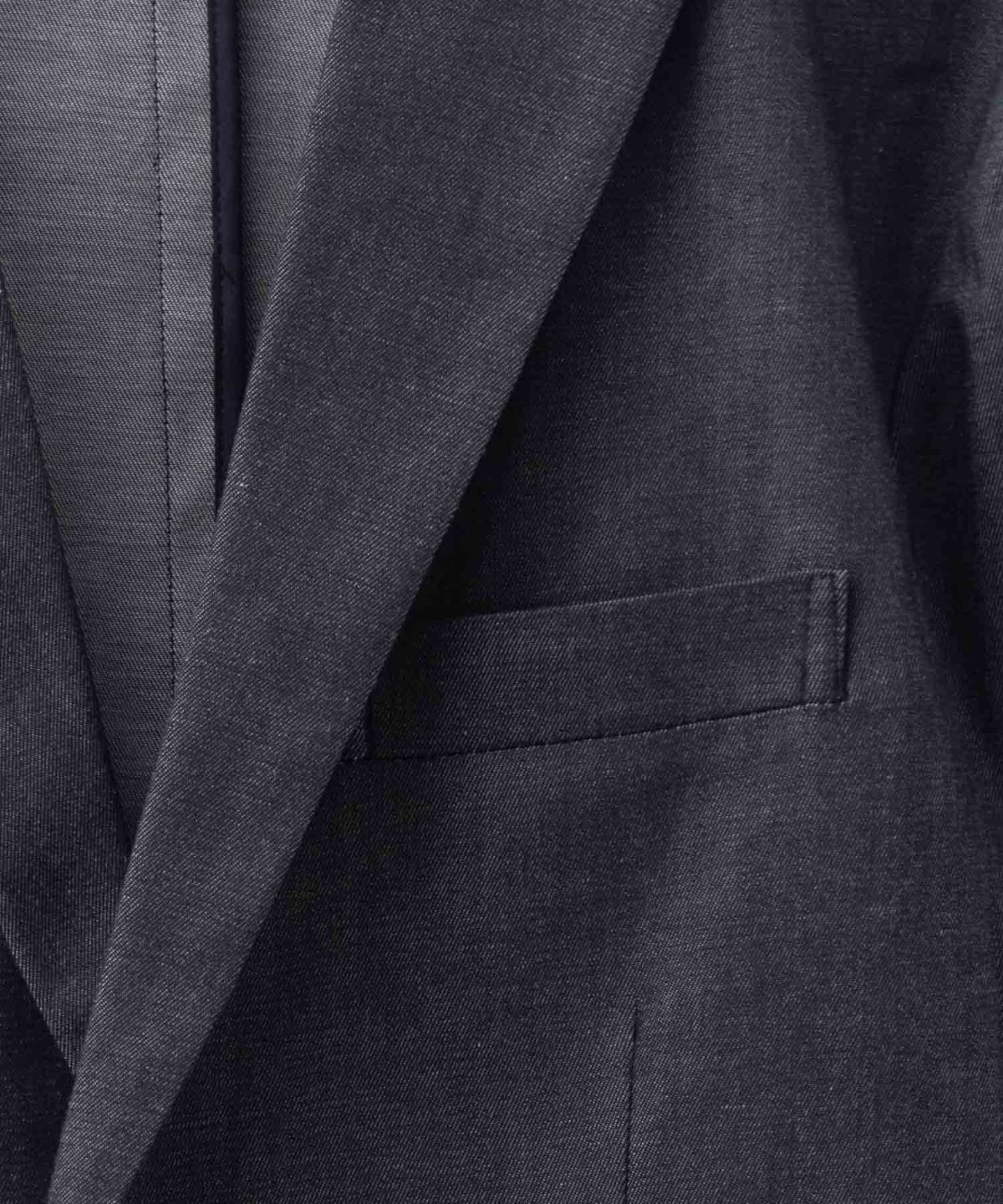 NAVY デニムライクジャケット メンズ