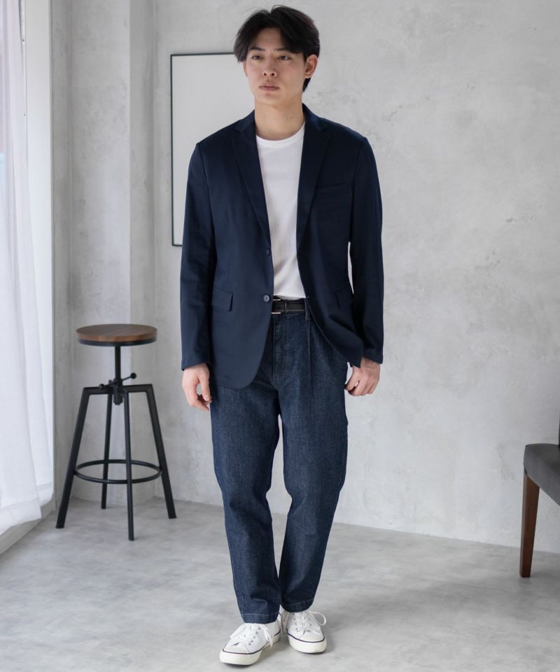 NAVY  デニムライクジャケット メンズ商品画像-27