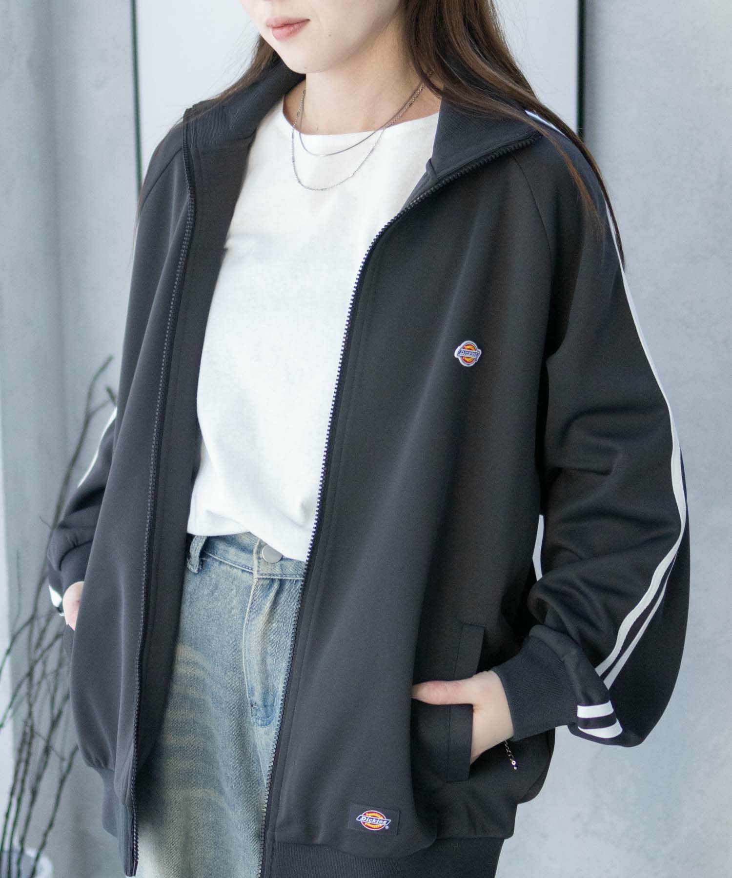 Dickies ポンチ素材 トラックジャケット メンズ