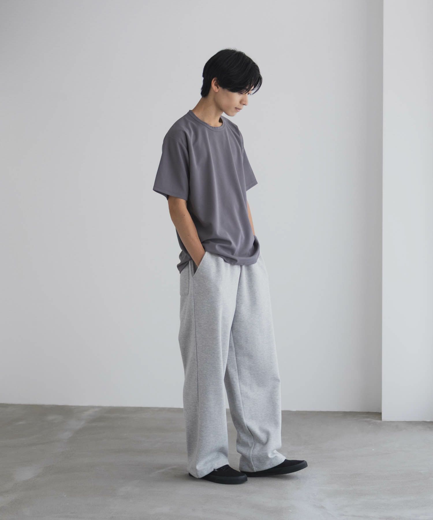 NAVY  ジョーゼットクルーTシャツ メンズ商品サムネイル-19