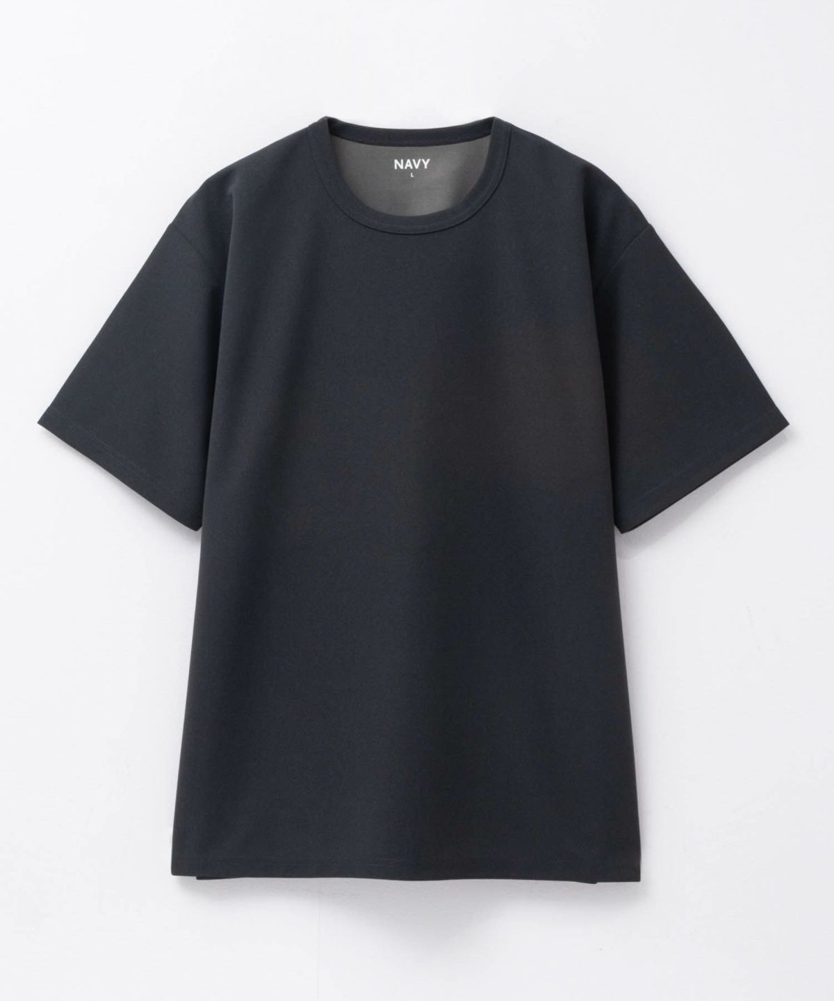 NAVY ジョーゼットクルーTシャツ メンズ