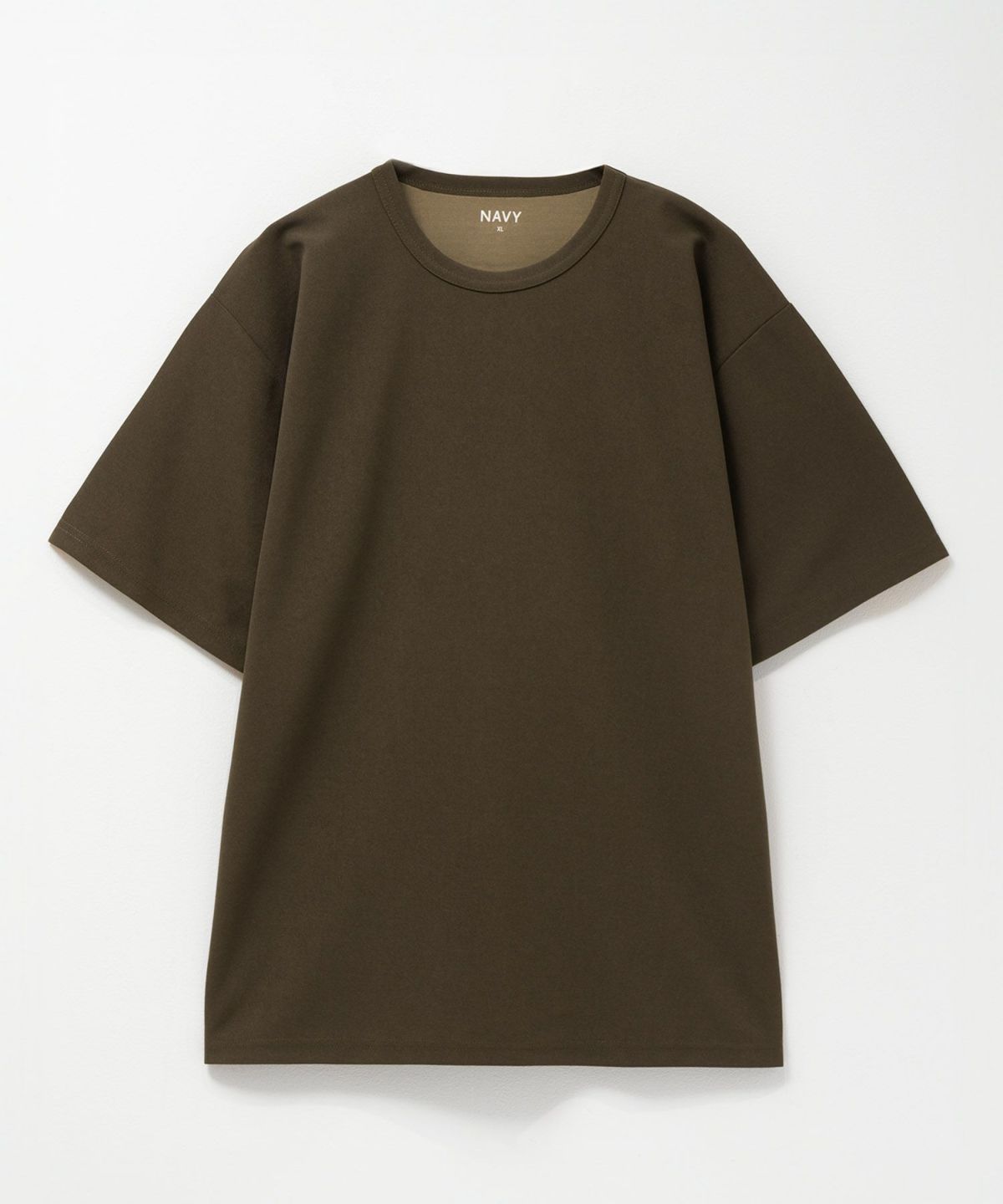 NAVY ジョーゼットクルーTシャツ メンズ