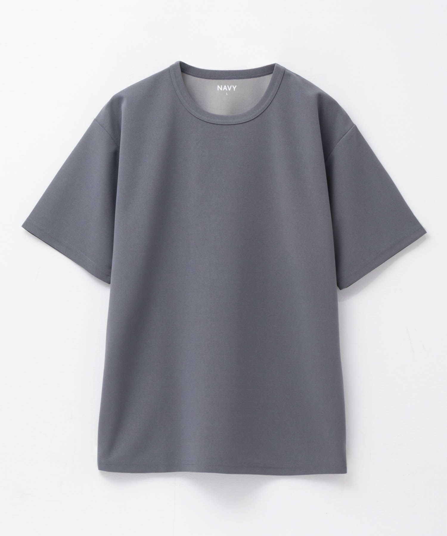 NAVY  ジョーゼットクルーTシャツ メンズ商品画像-32