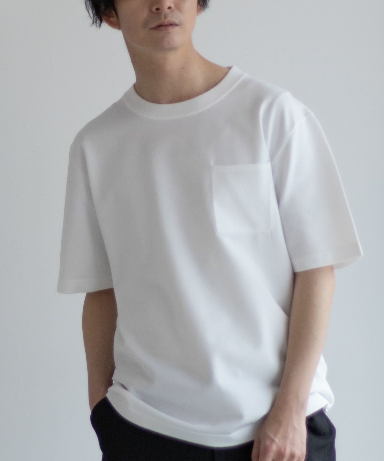 NAVY  14GニットTシャツ メンズ メール便 対応商品商品サムネイル-5