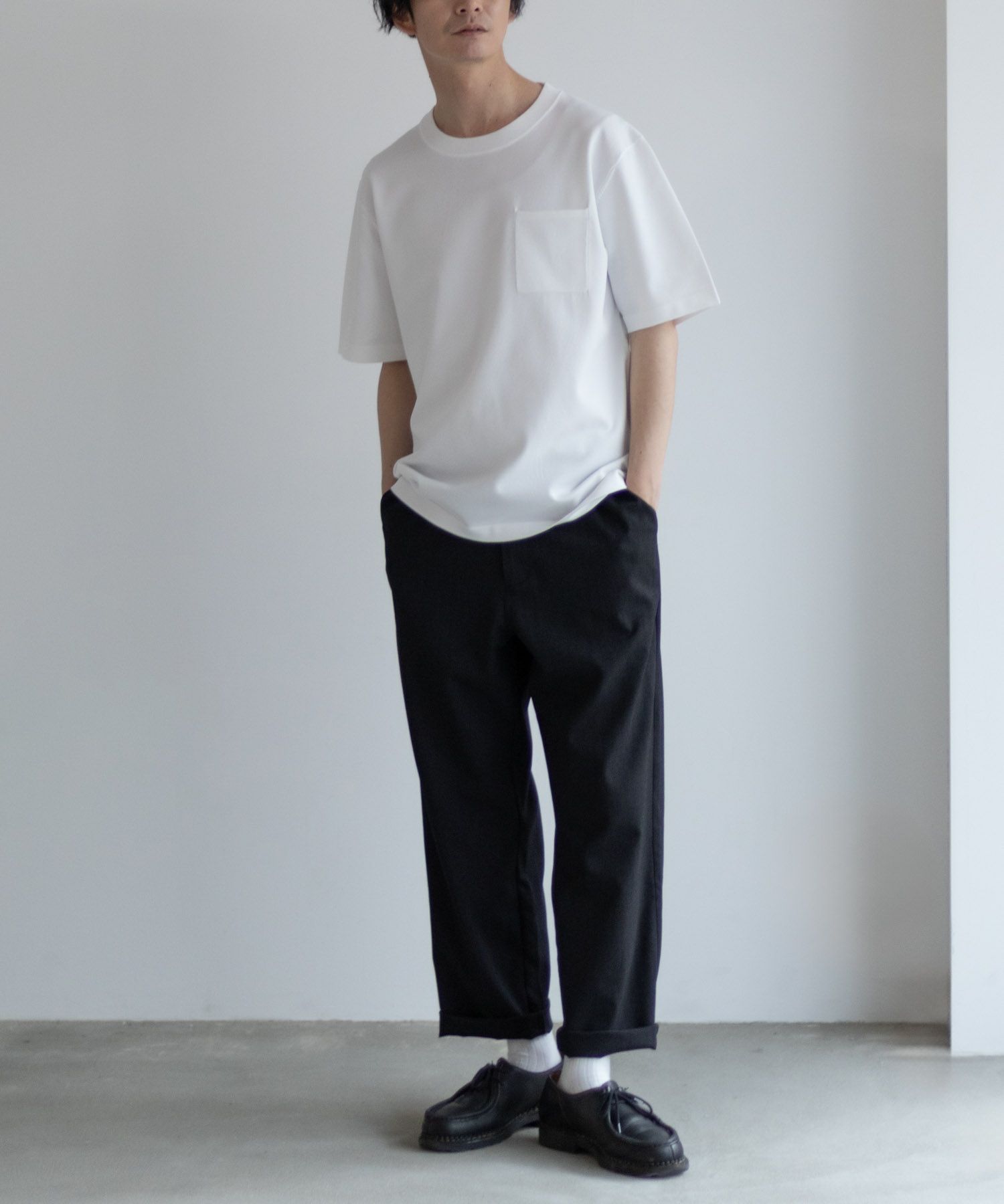 NAVY  14GニットTシャツ メンズ メール便 対応商品商品画像-10