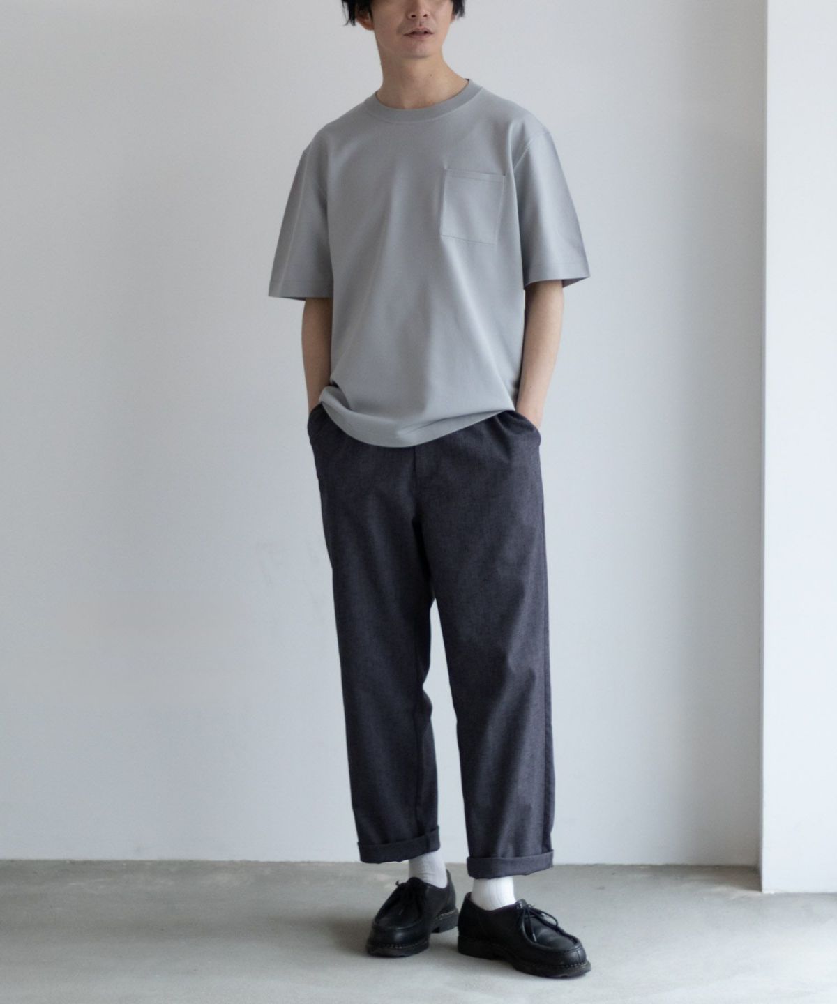 NAVY 14GニットTシャツ メンズ ネコポス 対応商品