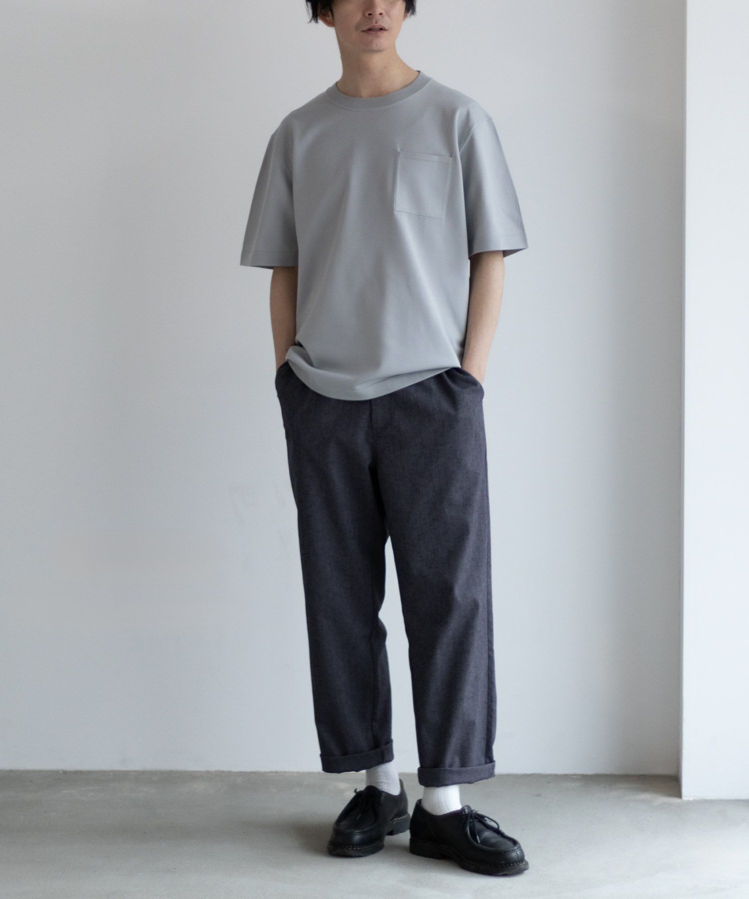 NAVY 14GニットTシャツ メンズ ネコポス 対応商品