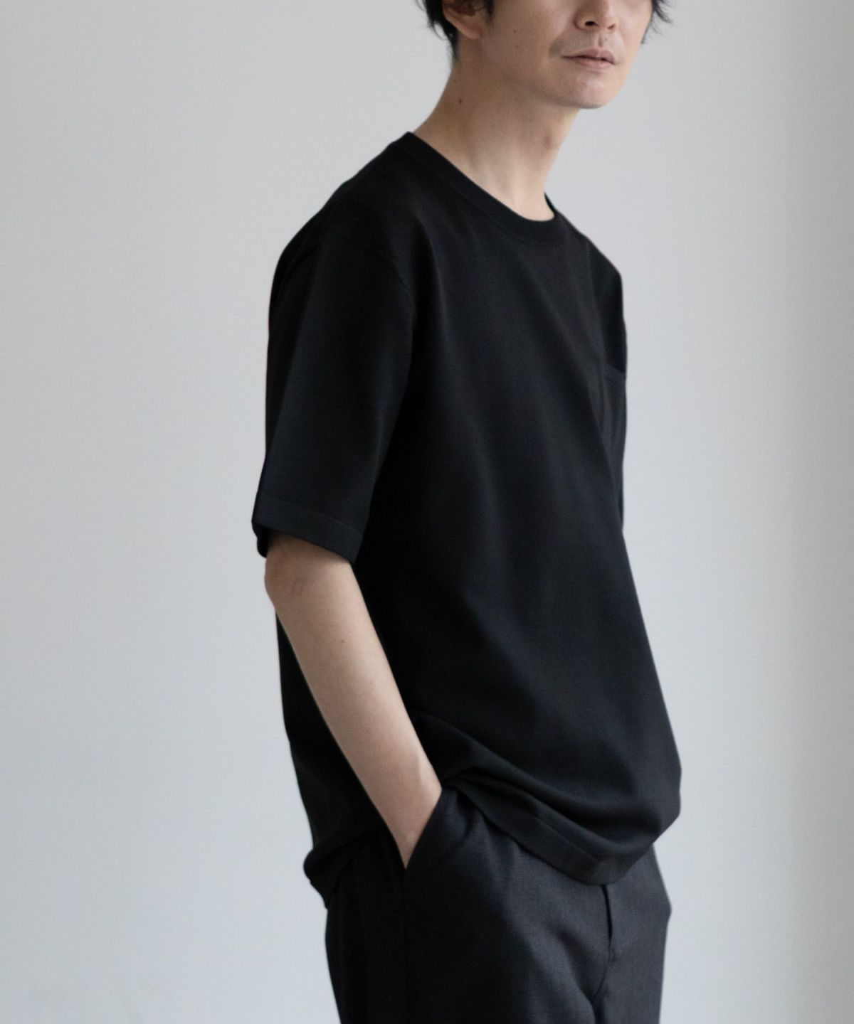 NAVY 14GニットTシャツ メンズ ネコポス 対応商品