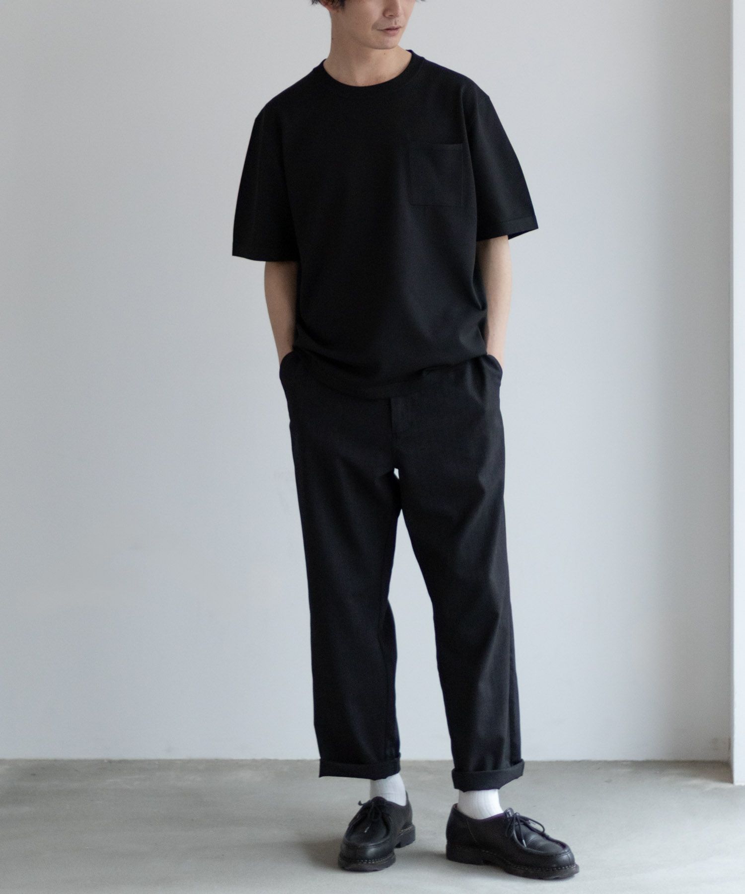 NAVY  14GニットTシャツ メンズ メール便 対応商品商品画像-18