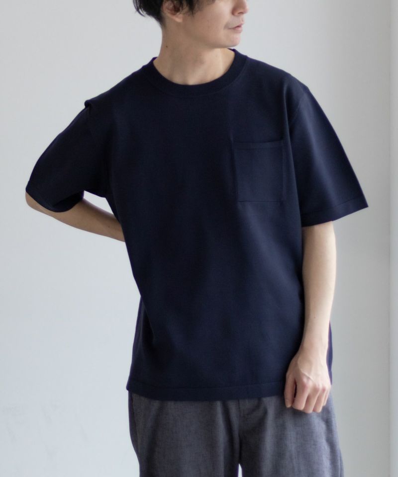 NAVY  14GニットTシャツ メンズ メール便 対応商品商品画像-19