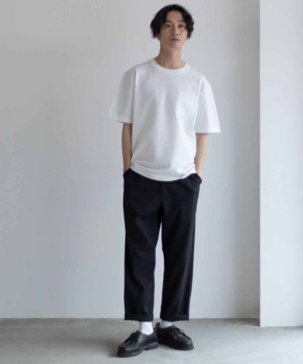 NAVY 14GニットTシャツ メンズ ネコポス 対応商品