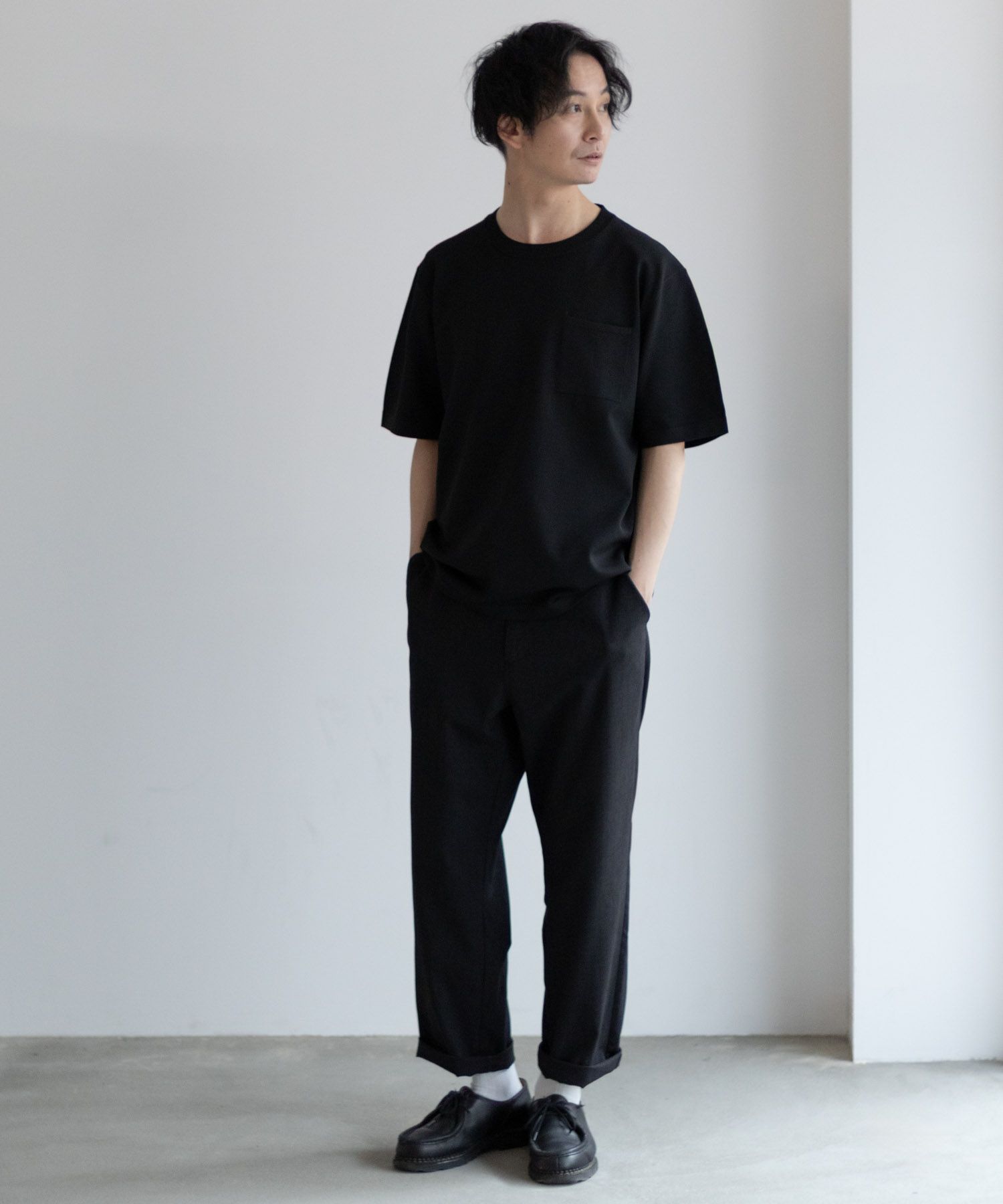 NAVY  14GニットTシャツ メンズ メール便 対応商品商品画像-25