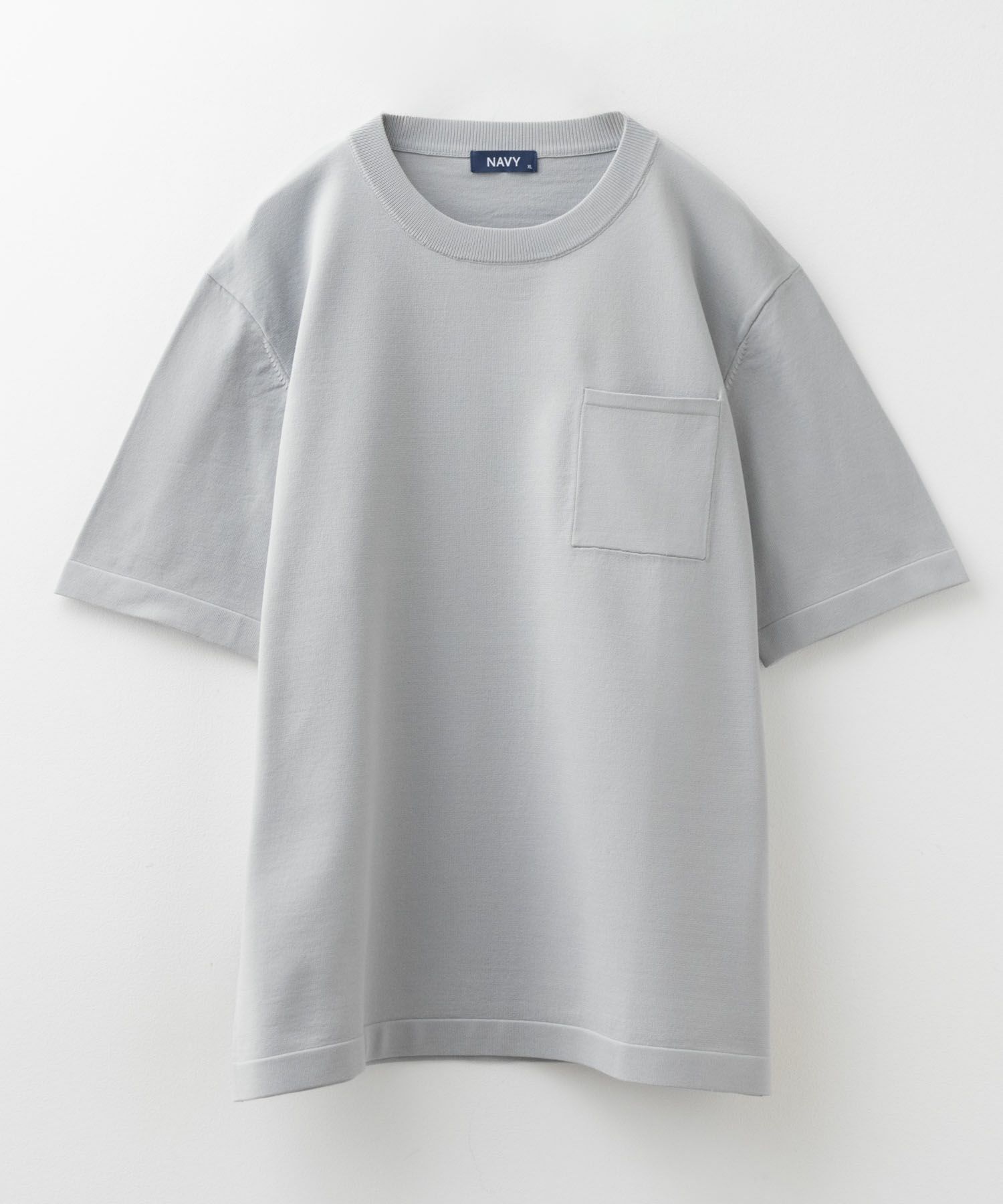 NAVY 14GニットTシャツ メンズ ネコポス 対応商品