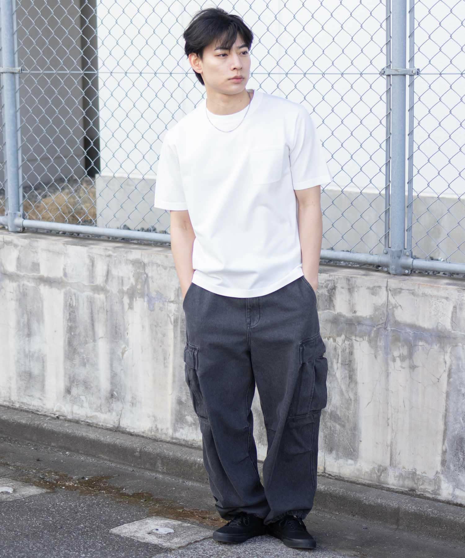 NAVY 14GニットTシャツ メンズ ネコポス 対応商品