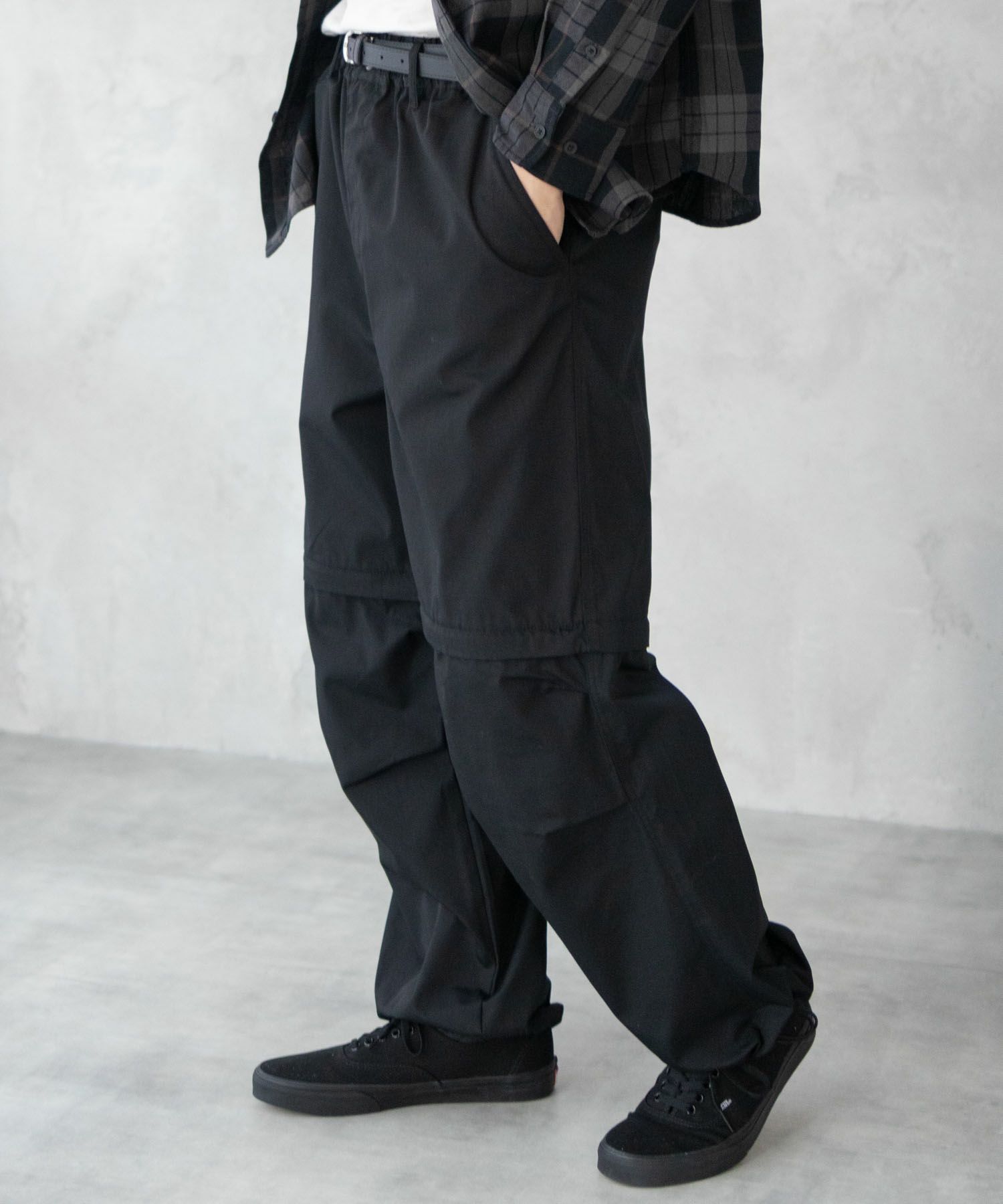 NAVY  コンバーチブルパンツ メンズ商品画像-1