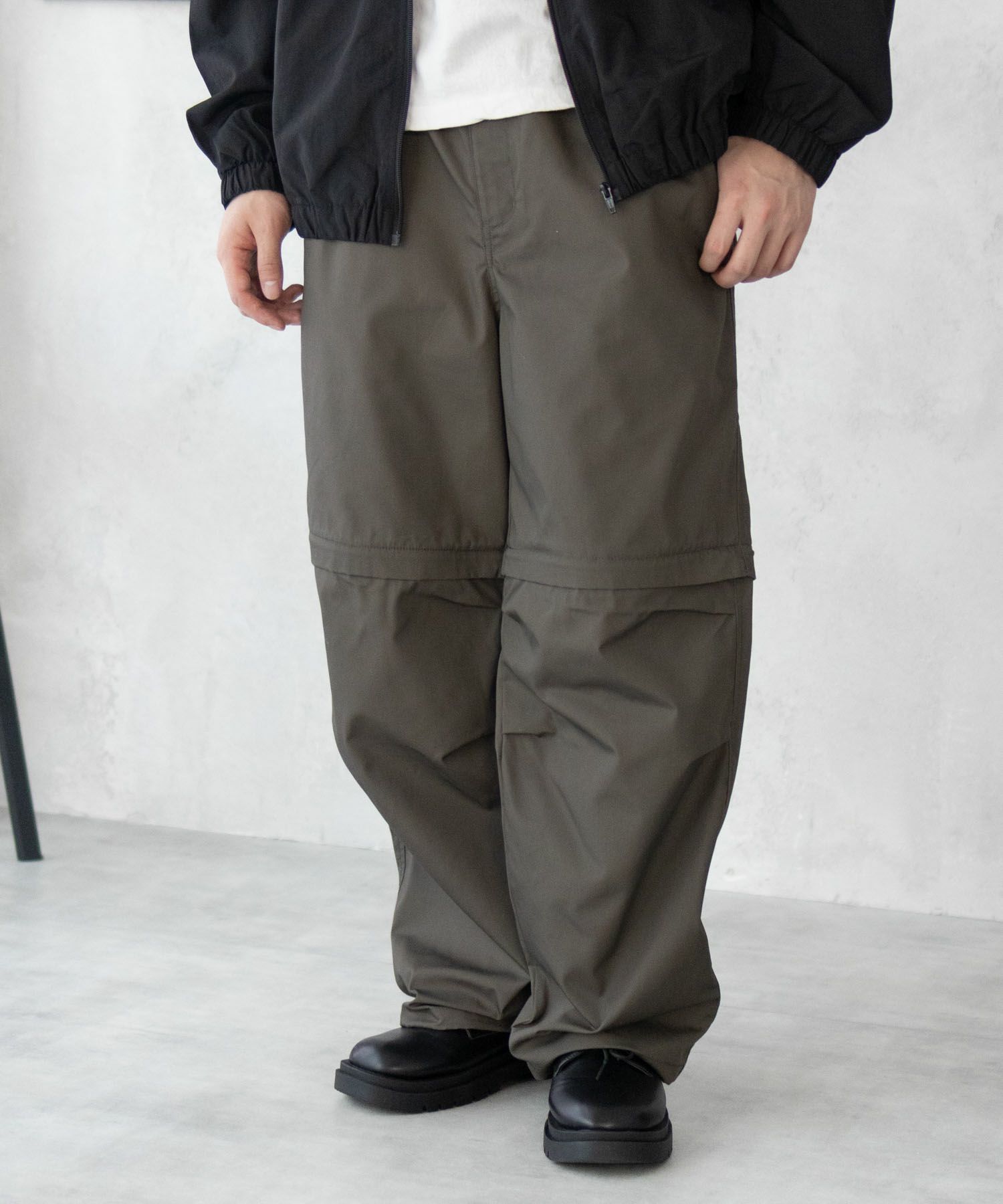 NAVY  コンバーチブルパンツ メンズ商品画像-2