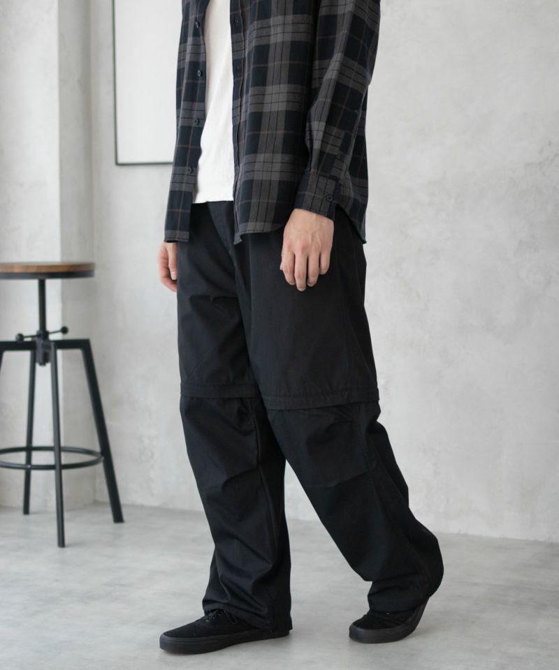 NAVY  コンバーチブルパンツ メンズ商品画像-4