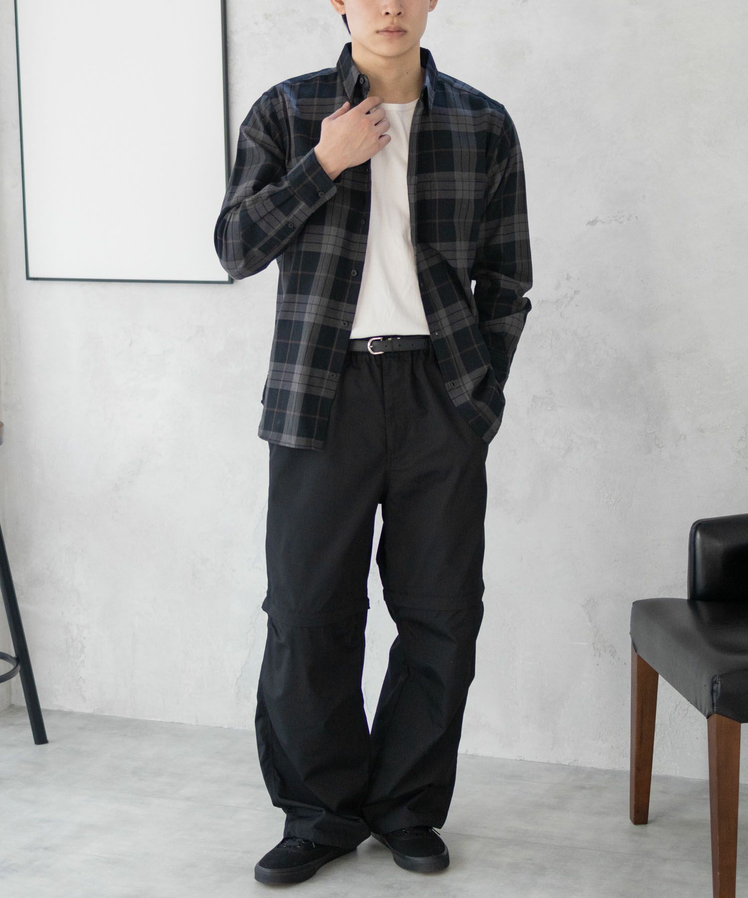 NAVY  コンバーチブルパンツ メンズ商品画像-10