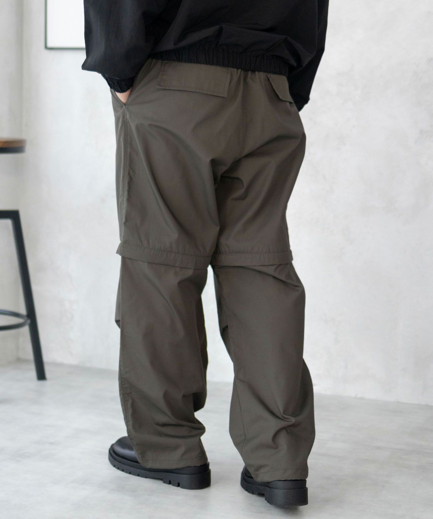 NAVY  コンバーチブルパンツ メンズ商品画像-12