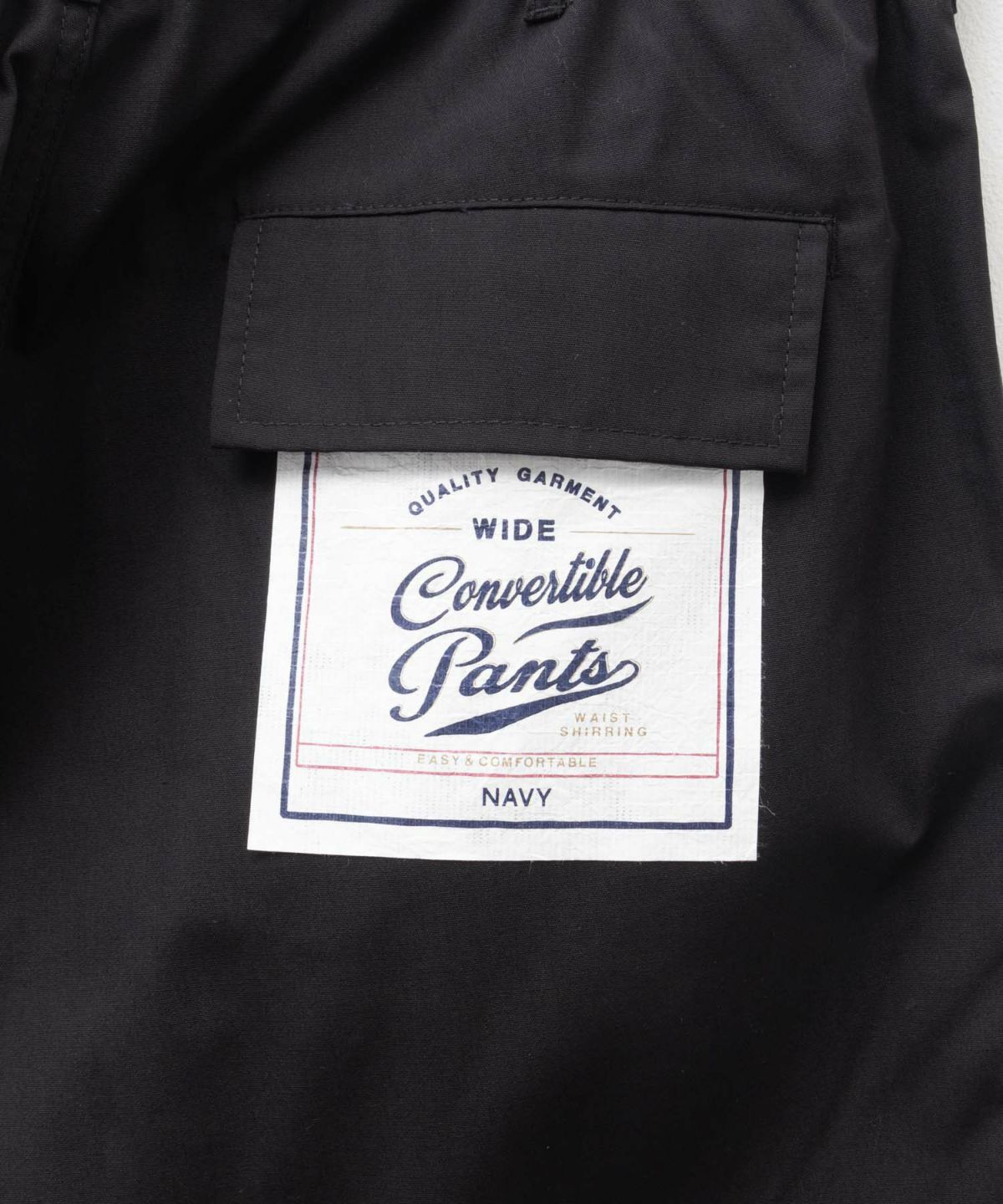 NAVY コンバーチブルパンツ メンズ
