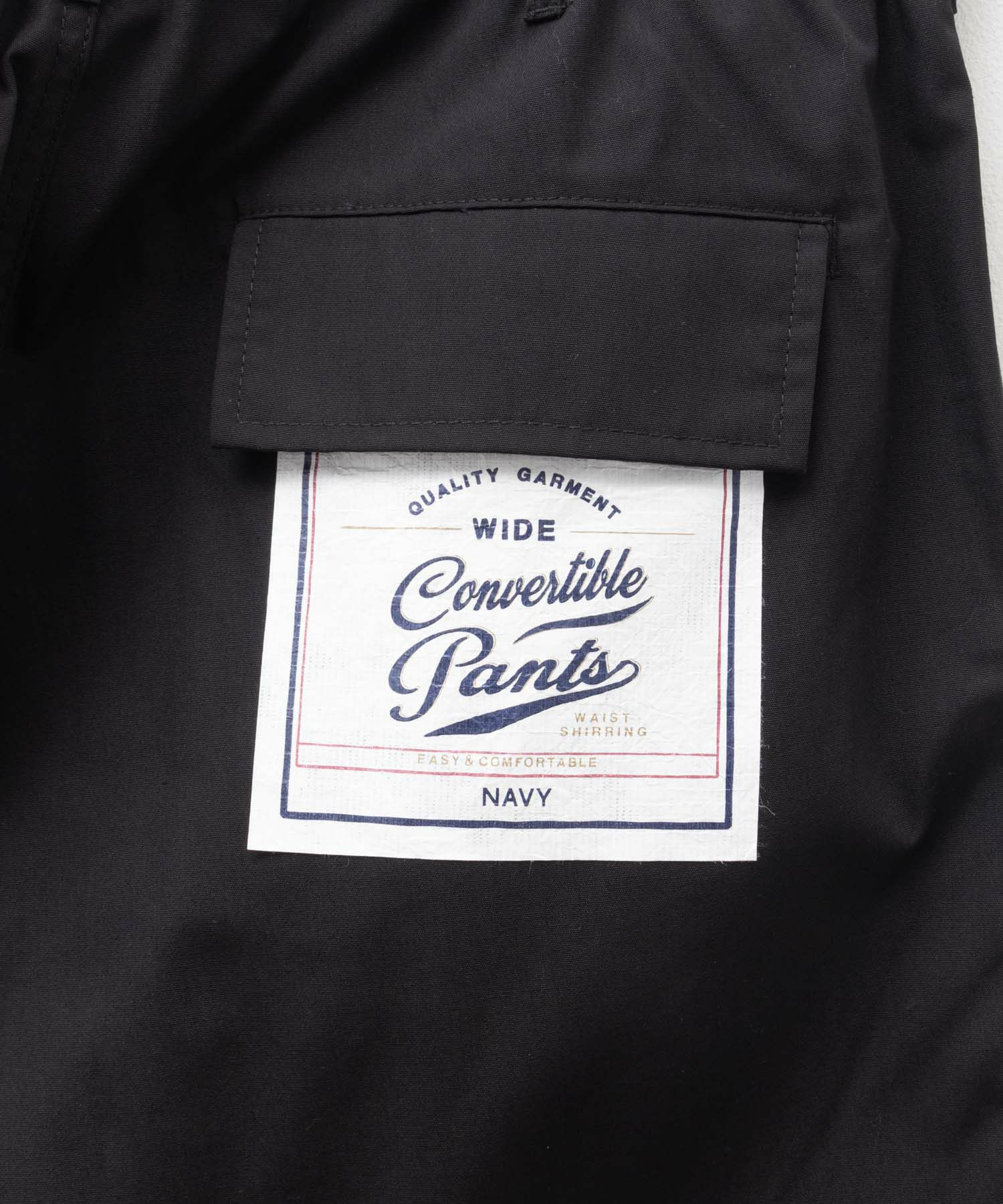 NAVY コンバーチブルパンツ メンズ