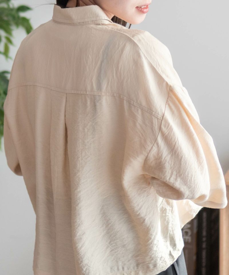 nAvy ショート丈7分袖シャツ レディース商品画像-20