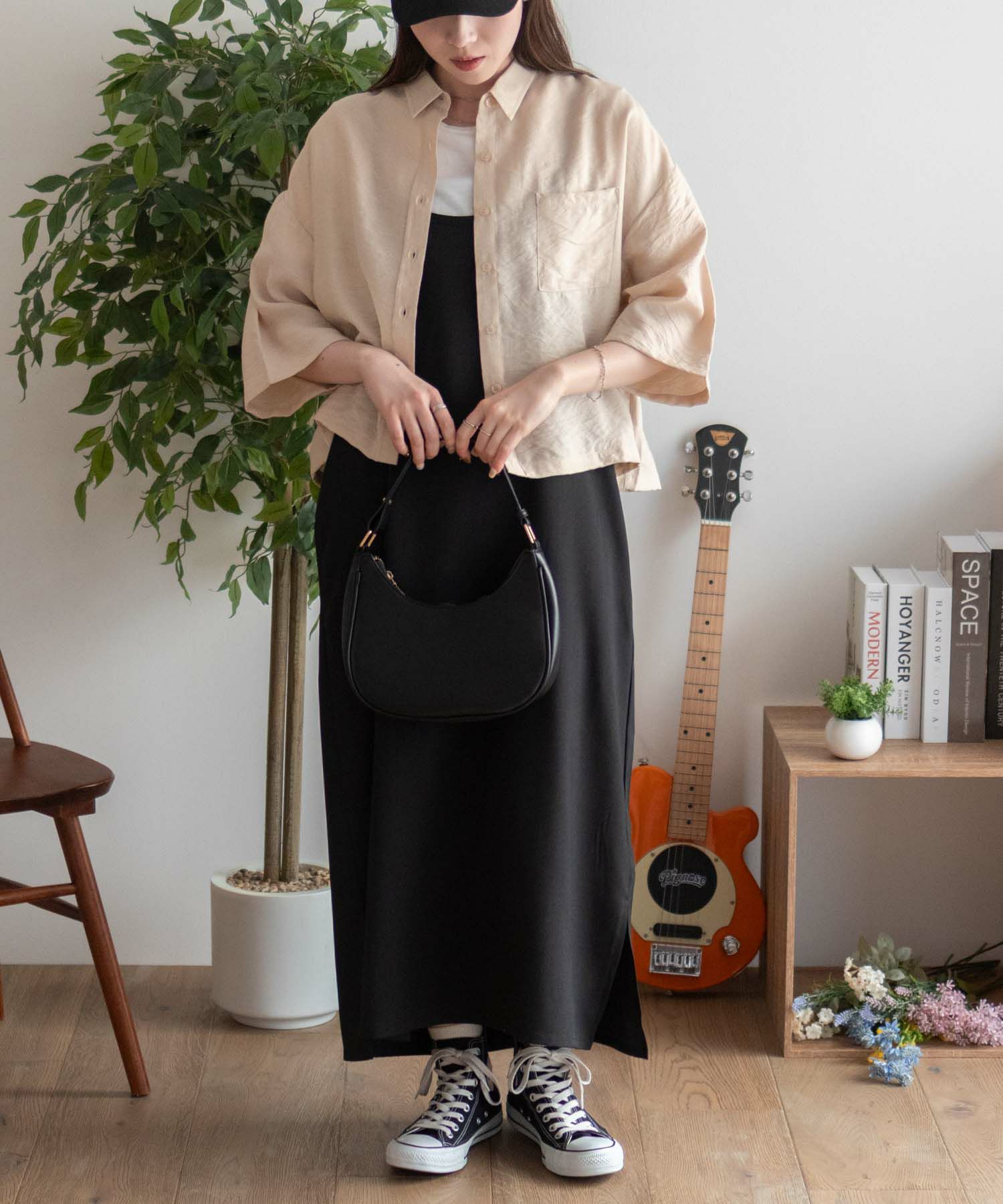 nAvy ショート丈7分袖シャツ レディース商品画像-23