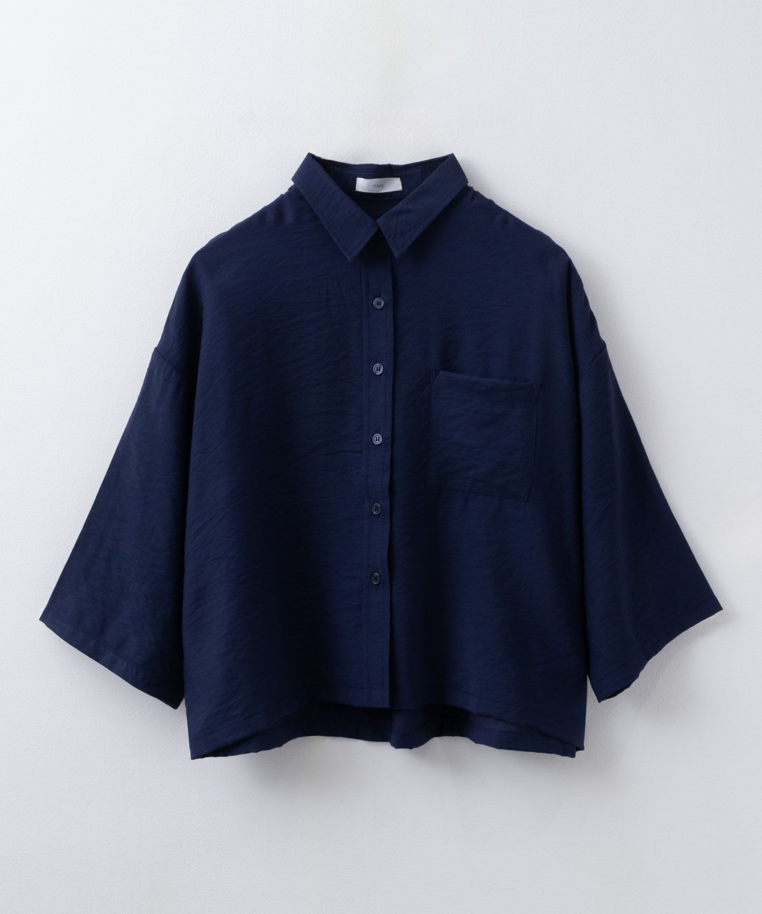 nAvy ショート丈7分袖シャツ レディース商品画像-24
