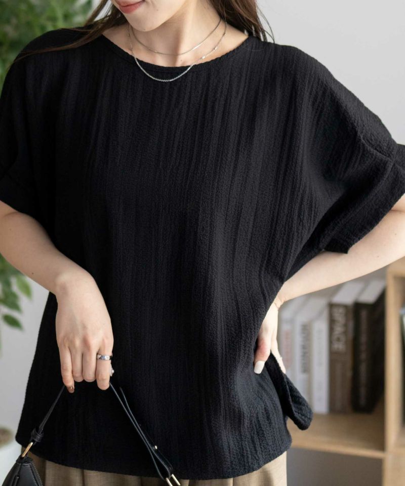 nAvy  袖口タックブラウス レディース商品画像-5