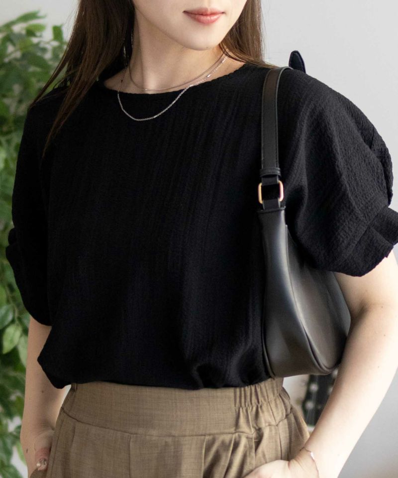 nAvy 袖口タックブラウス レディース商品画像-7