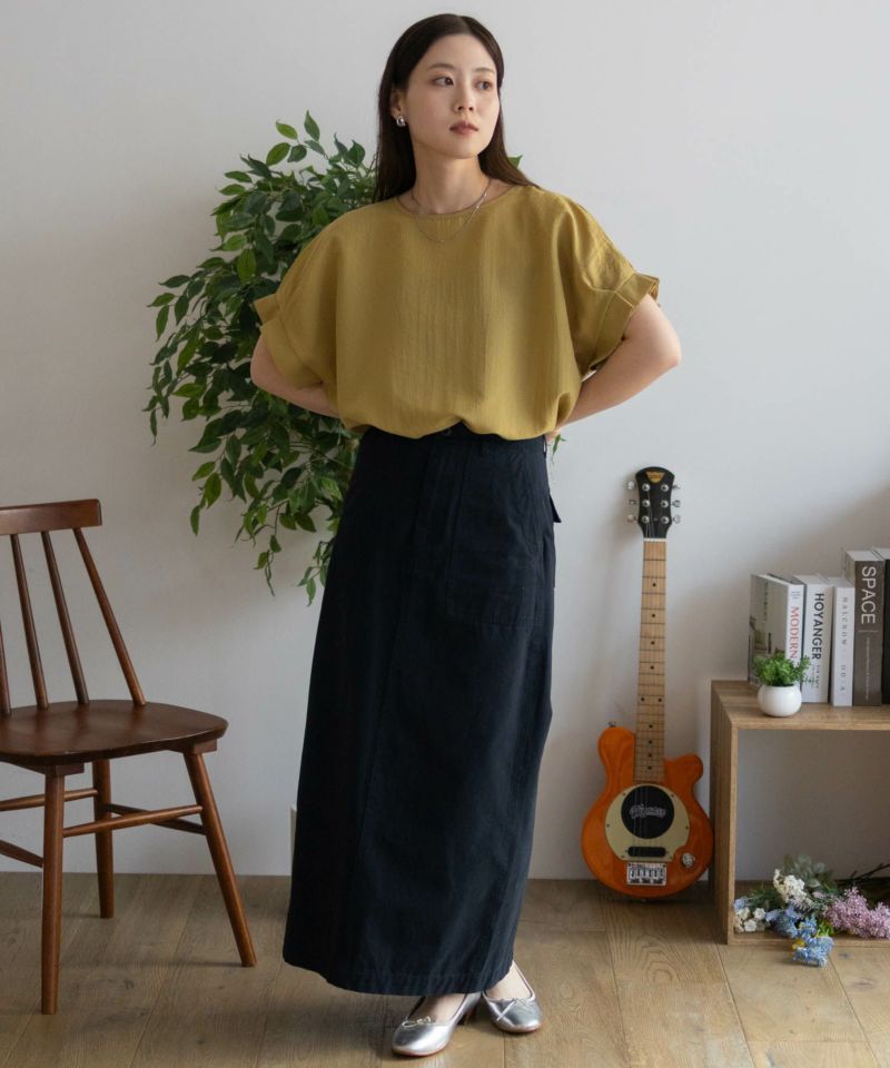 nAvy 袖口タックブラウス レディース商品画像-36