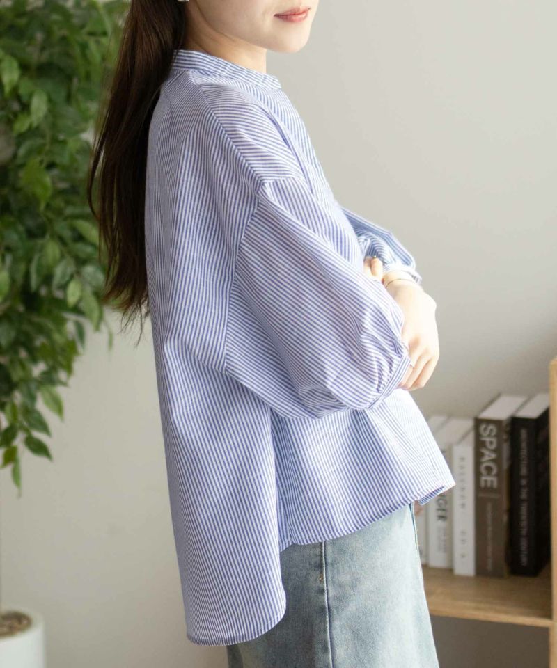 nAvy  スラブスキッパーブラウス レディース商品画像-9