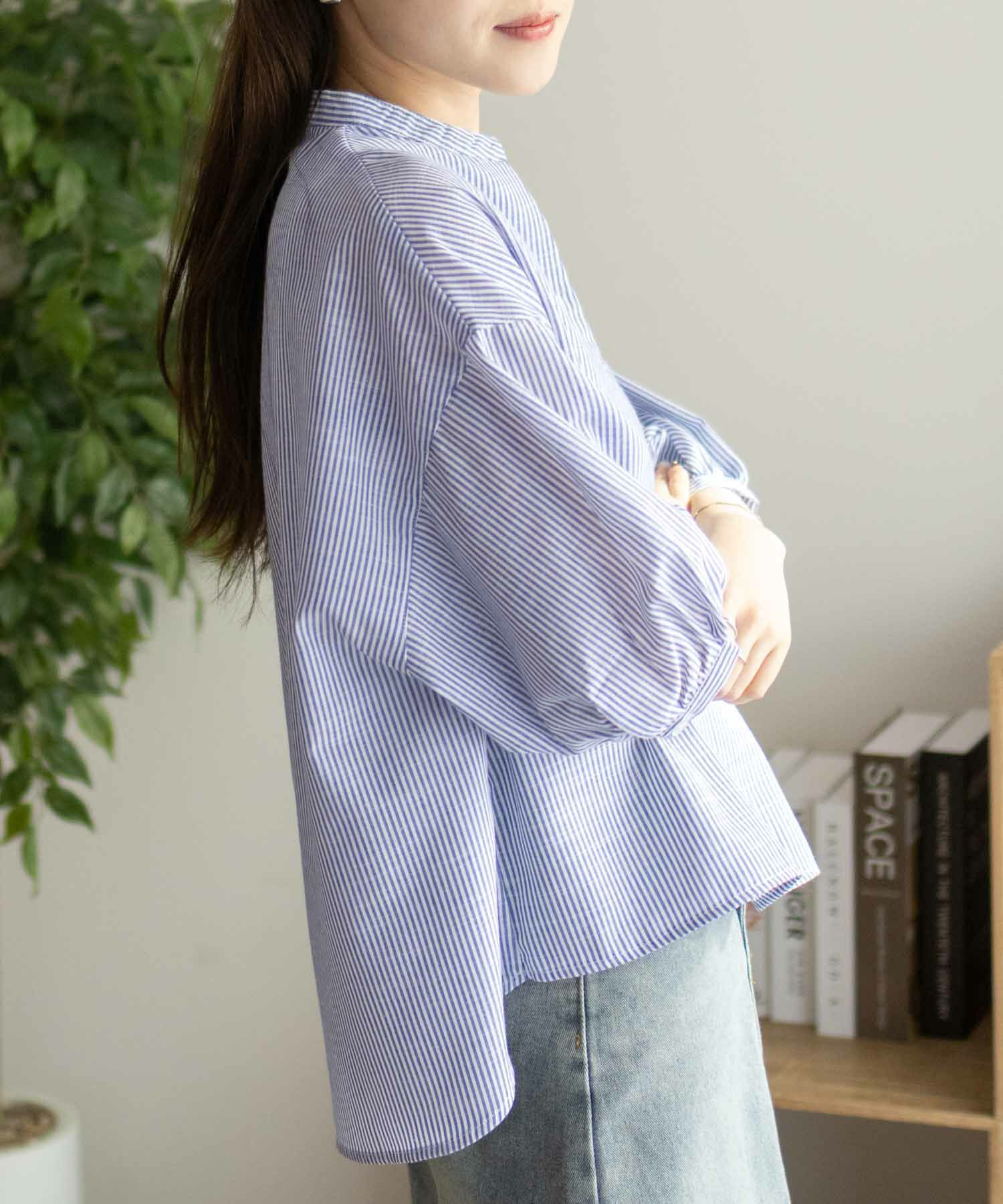 nAvy  スラブスキッパーブラウス レディース商品画像-9