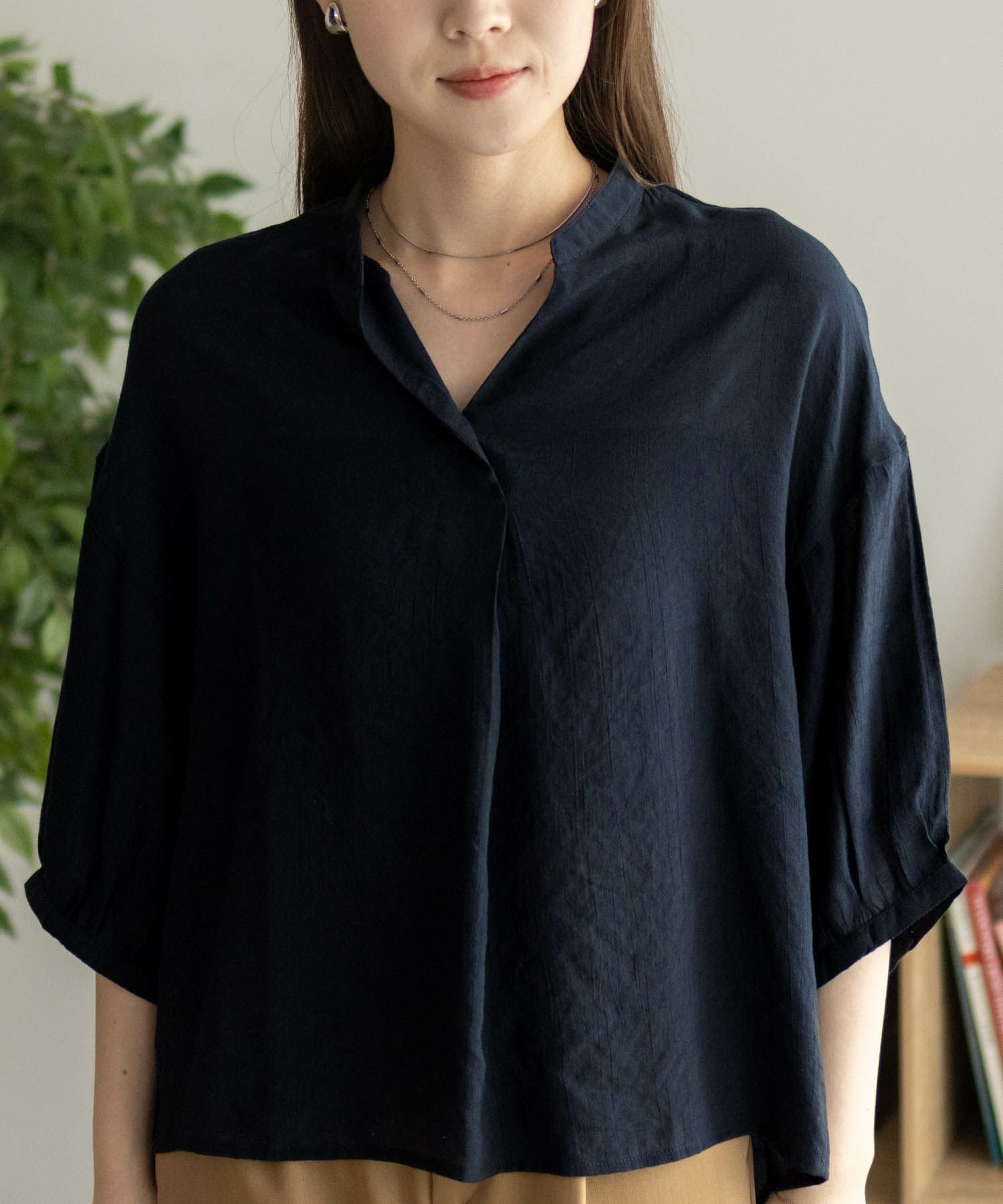 nAvy  スラブスキッパーブラウス レディース商品サムネイル-12