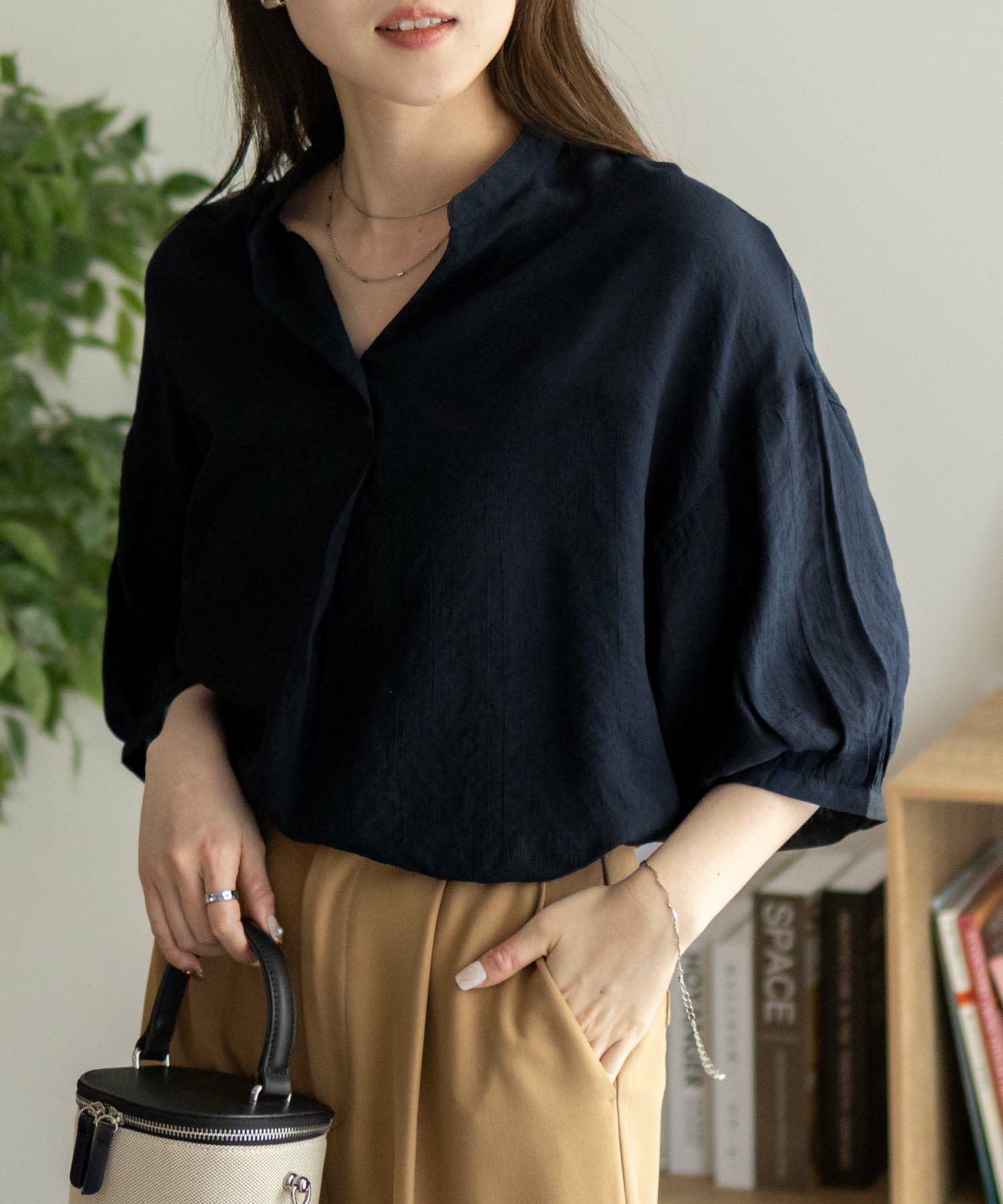 nAvy  スラブスキッパーブラウス レディース商品サムネイル-14