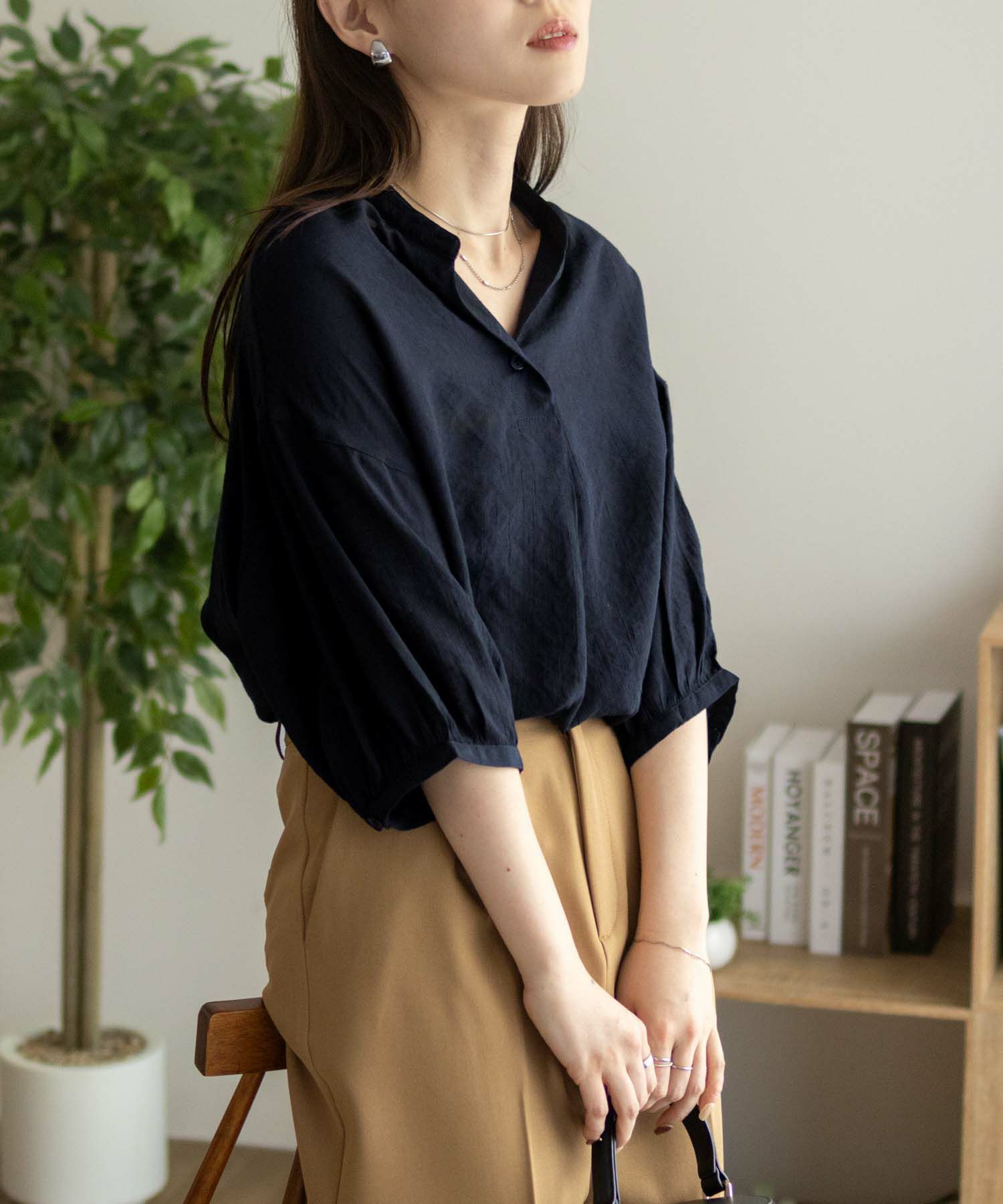 nAvy  スラブスキッパーブラウス レディース商品サムネイル-15