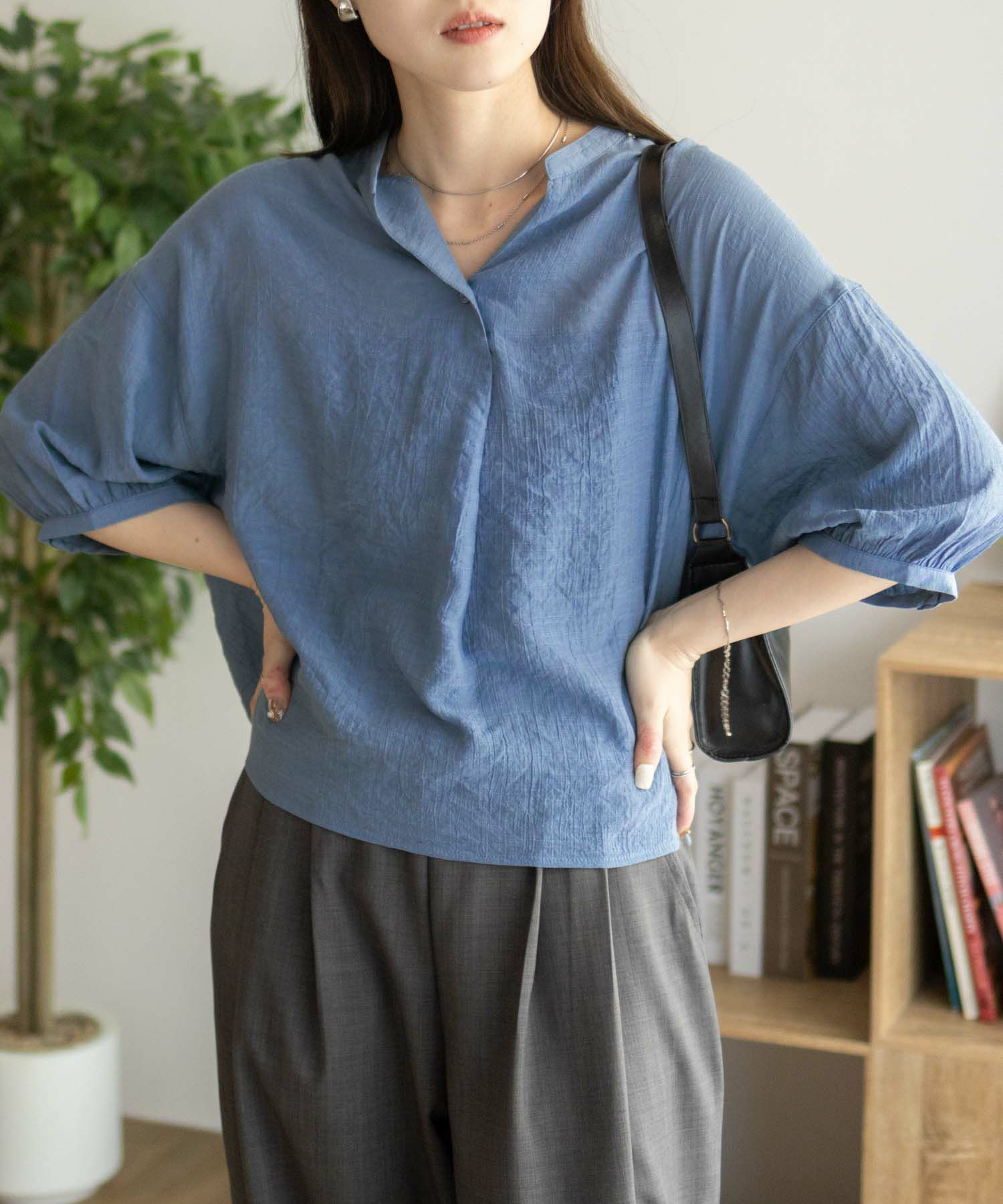 nAvy  スラブスキッパーブラウス レディース商品サムネイル-19
