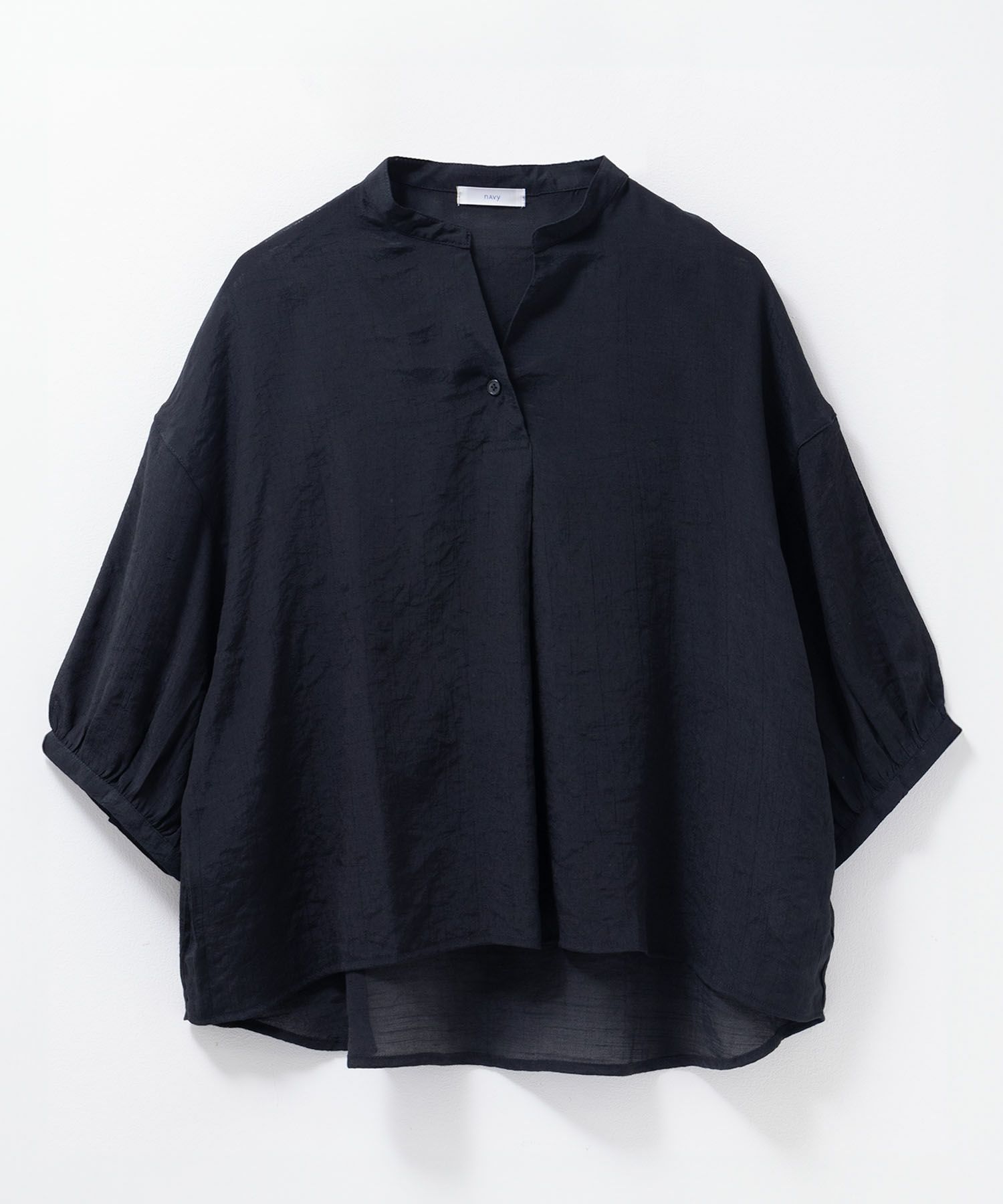 nAvy スラブスキッパーブラウス レディース
