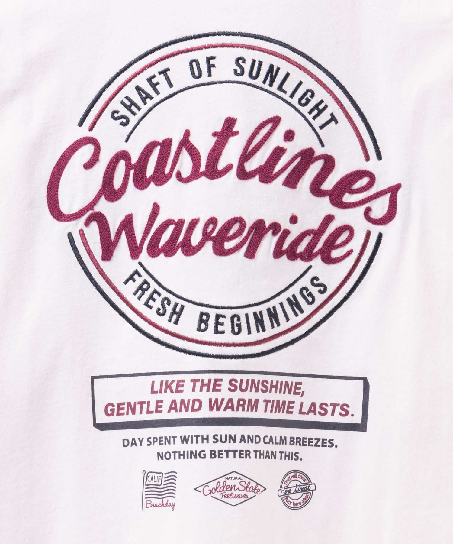 UNDERWRAPS 刺繍ラウンド長袖Tシャツ レディース ネコポス 対応商品